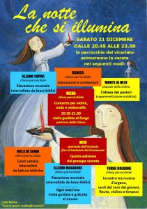 la notte che ci illumina