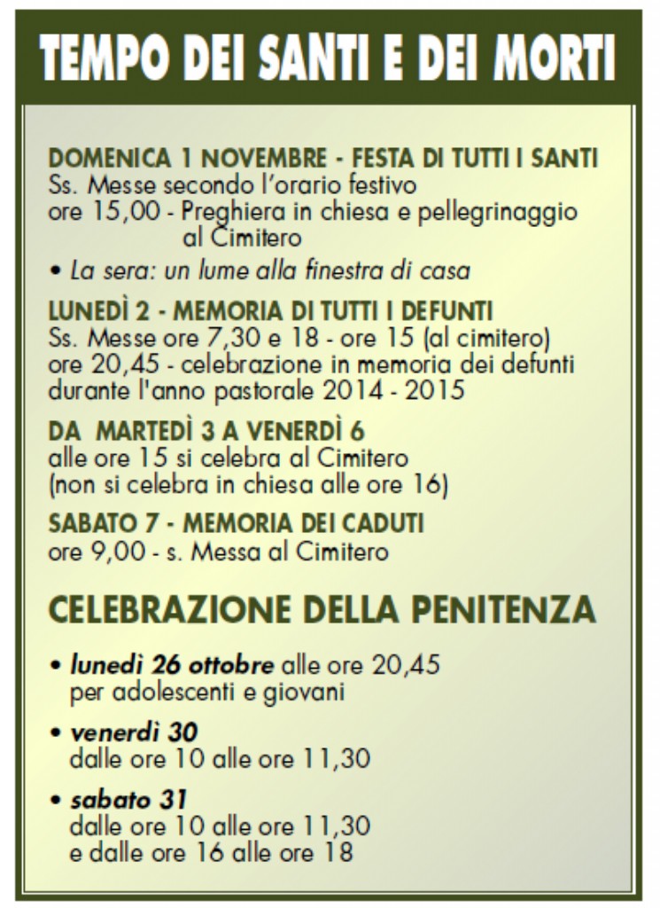 appuntamenti nov2015