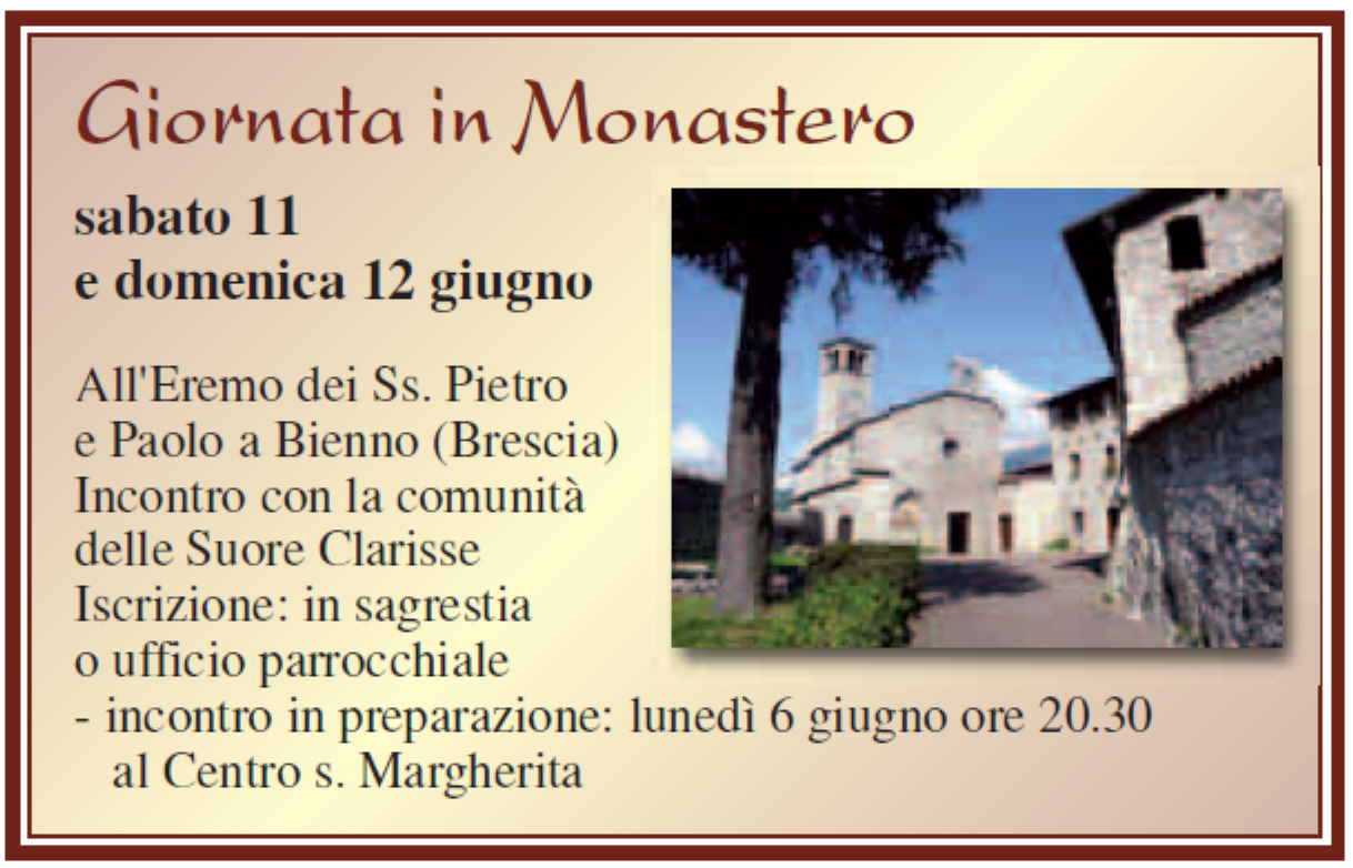 Giornata in monastero 2016