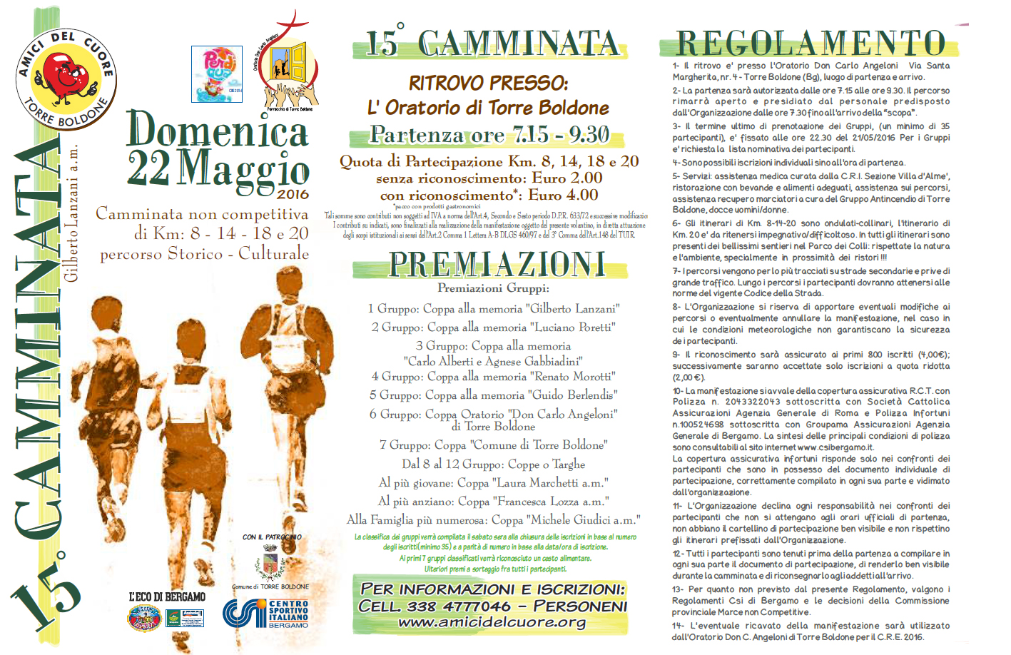 Camminata Amici del Cuore 2016