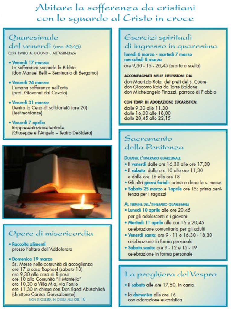 tempo di quaresima 2017