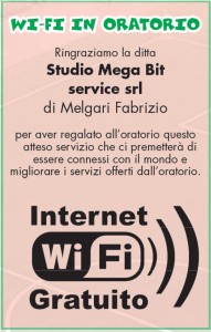WIFI in oratorio 2017