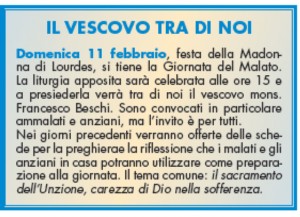 visita vescovo 2018