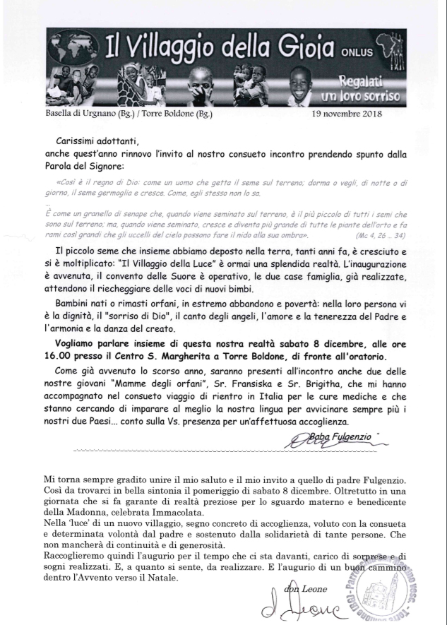 Villaggio della gioia incontro 1218